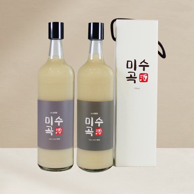 강원더몰,미수곡주 탁주12도