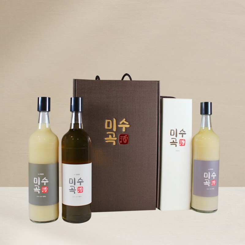강원더몰,미수곡주 탁주12도